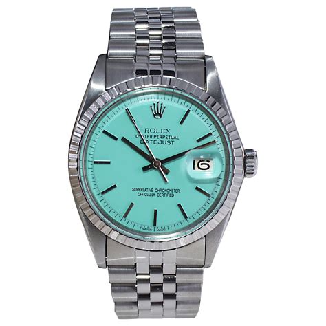 tiffany date rolex|rolex with tiffany blue dial.